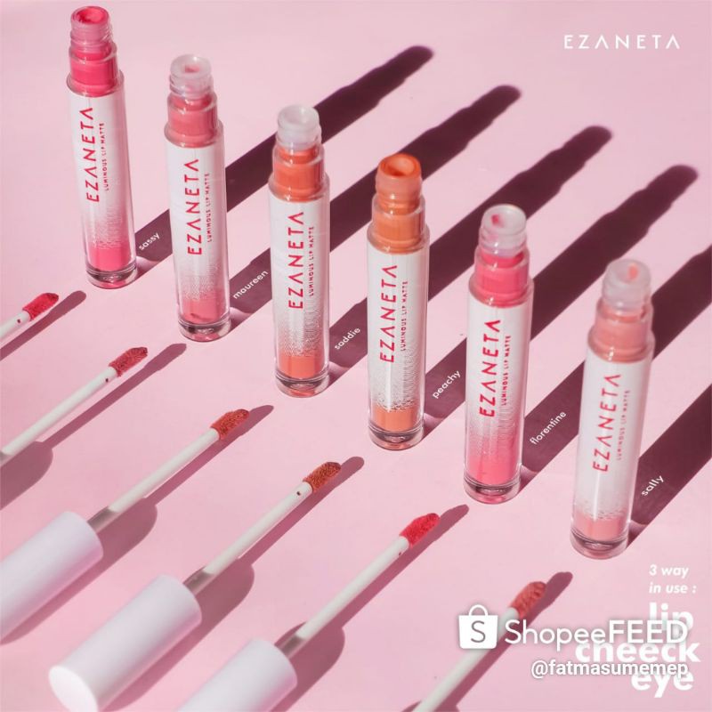 CS1- EZANETA Luminous Lipcream Matte Original Bpom/Cod