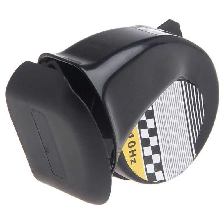 MOCC Klakson Motor Mobil Model Snail Loud Horn 12V 130dB - SYB001-Hitam