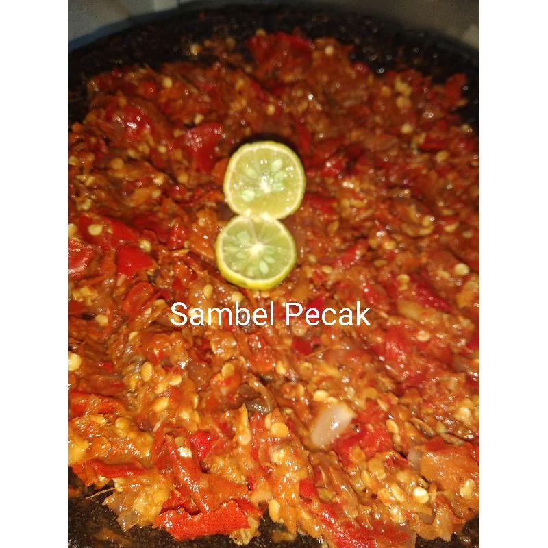 

Sambel pecak khas betawi Jafa Kuliner
