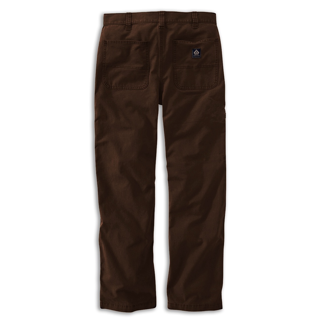 Dritto Baggy Long Pants Canvas - Celana Panjang Regular - Coklat