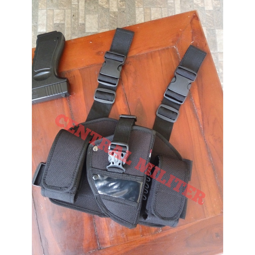 Sarung Pistol Paha/ Holster 9/ Pistol Case/ Airsoft