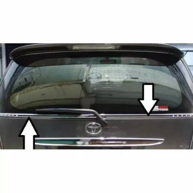 LIS LIST KACA BELAKANG INNOVA INOVA LAMA 2005 ‐ 2015- AKSESORIS EKSTERIOR MOBIL