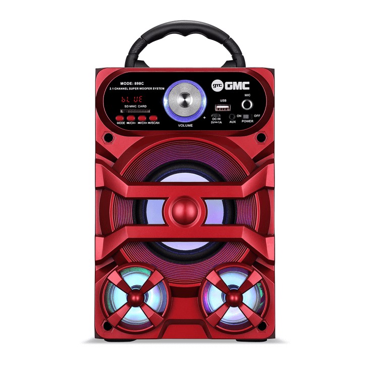 MM - Speaker GMC Salon 898C + mic Bluetooth Portable / speaker bluetooth gmc 897Q + mic high quality