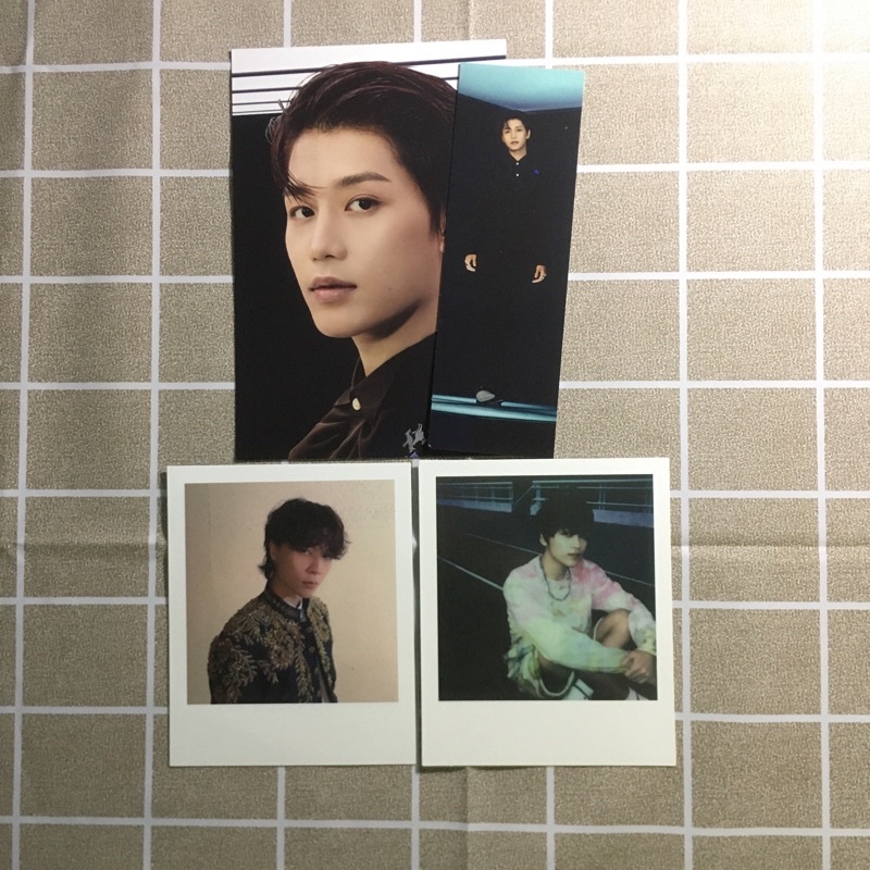 READY OFFICIAL postcard Taeil polaroid Johnny favorite polaroid Haechan hello future hello version