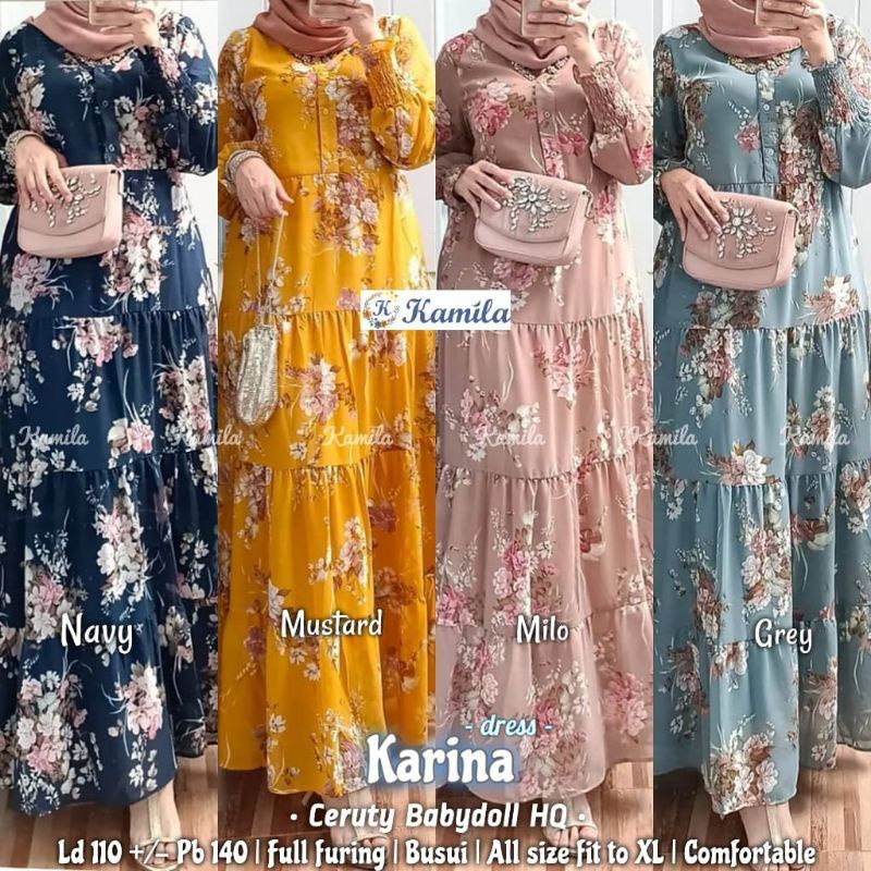 Gamis/Monalisa_Gamis/Motif_Terbaru_Bunga_Sakura/100%Original_Katun_Jepang//Gamis_Jumbo/Terlaris(COD)