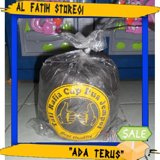 

Plastik Tali Rafia Gulungan Besar - Hitam