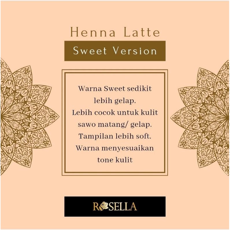 Rosella Henna Nude | Henna Latte