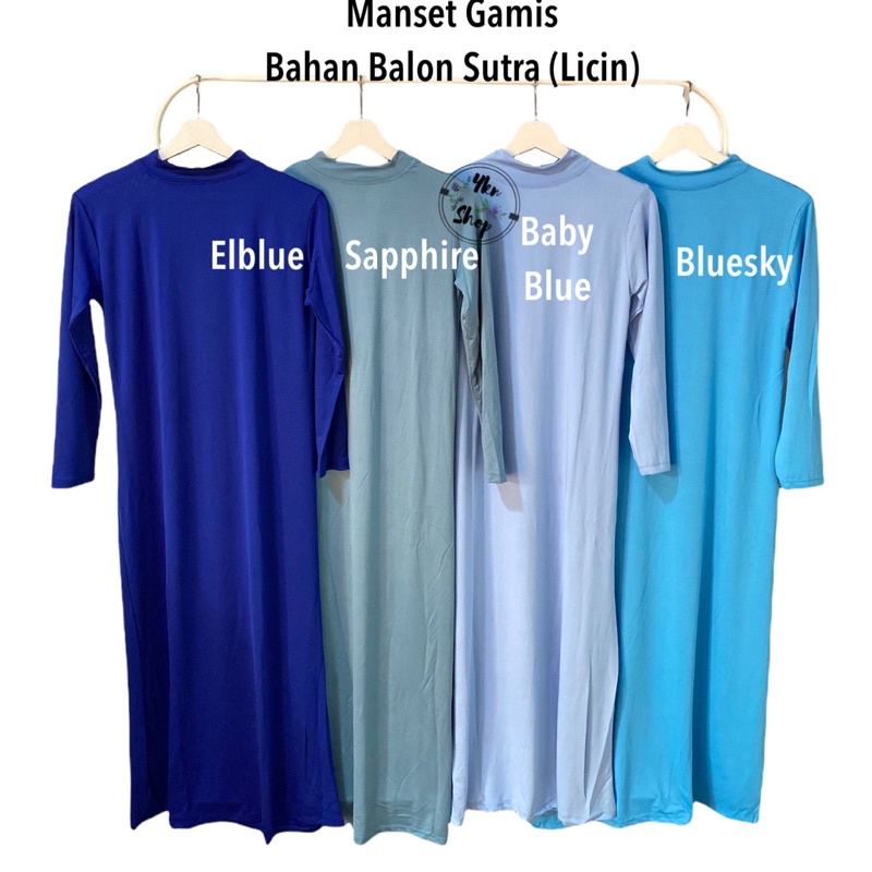 Inner Dress/Dalaman Gamis Bahan Balon Sutra (Licin) Murah