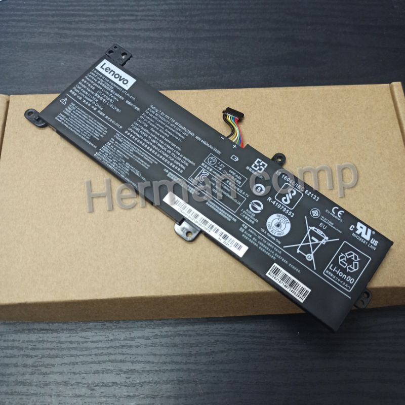 Original Baterai Lenovo Ideapad L16L2PB2, L16S2PB2, L16C2PB2, L16M2PB2, L16L2PB3, L16M2PB3, L16M2PB1, 2ICP6/55/90, L17L2PF1, L17M2PB7