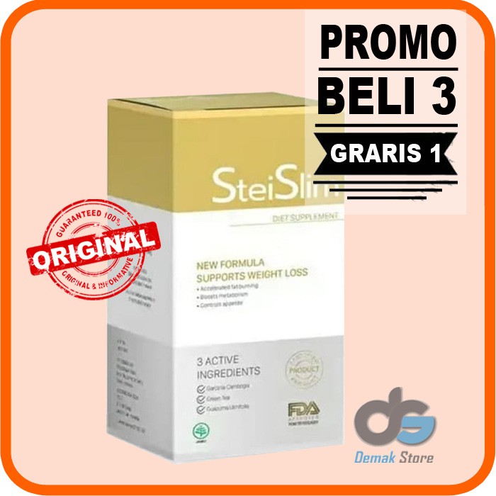 STEI SLIM ORIGINAL - STEI SLIM DIET DETOX - OBAT PELANGSING ALAMI