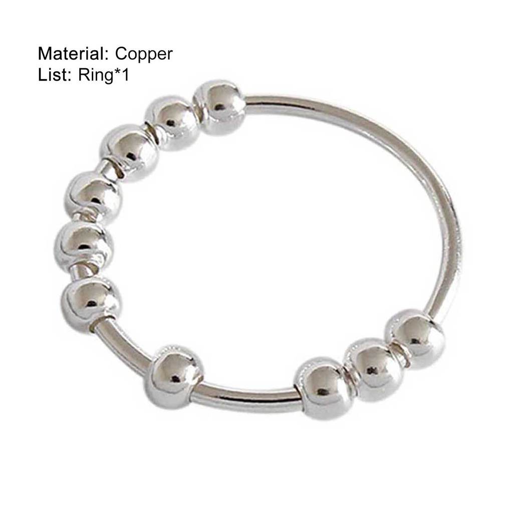 Hu Hu Hu Hu Hu Alat Bantu Pasang Kacamata♡ Cincin Tembaga Hias Manikmanik Bola Untuk Priawanita