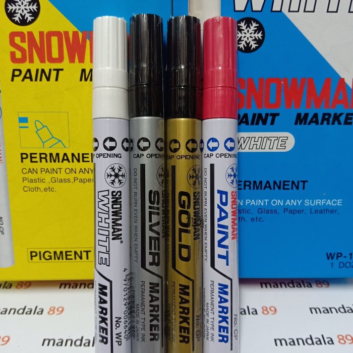 

Segera Miliki Spidol Snowman White Paint Wp-12 Diskon