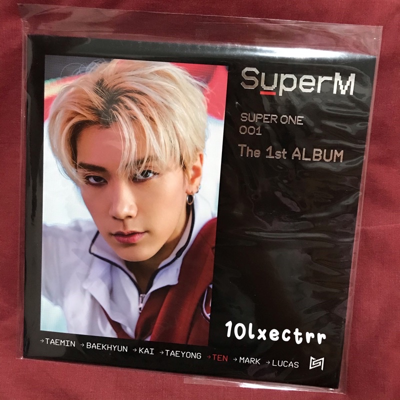 SuperM - mini lp signed Ten