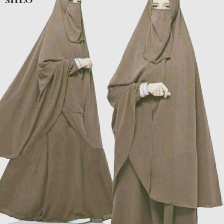 GAMIS SYAR'I MARWAH SET CADAR // GAMIS SET TERLARIS // GAMIS CADAR DAN HIJAB // GAMIS SYARI MARWAH .