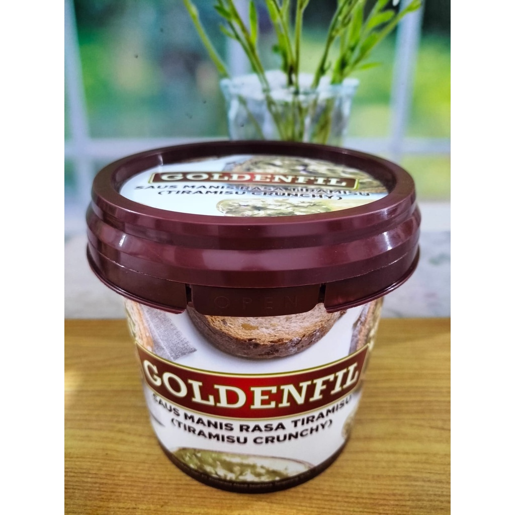 

Goldenfil Tiramisu Crunchy / Selai Tiramisu Crunchy 1 Kg