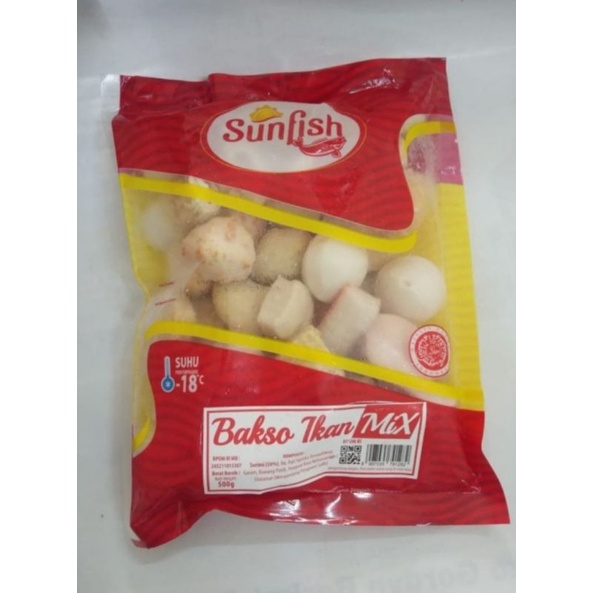 

Sunfish Baso Ikan MixPaket Steamboat Berat 500 gr