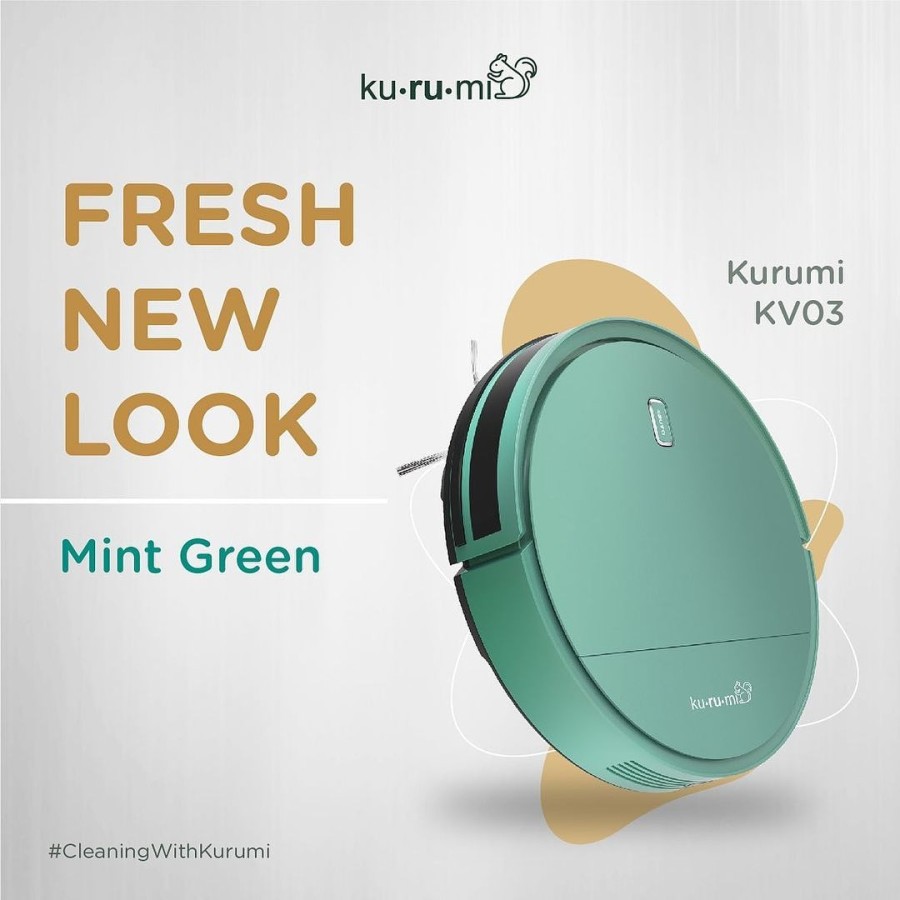 Makassar ! Robot Vacuum Cleaner KURUMI KV 03