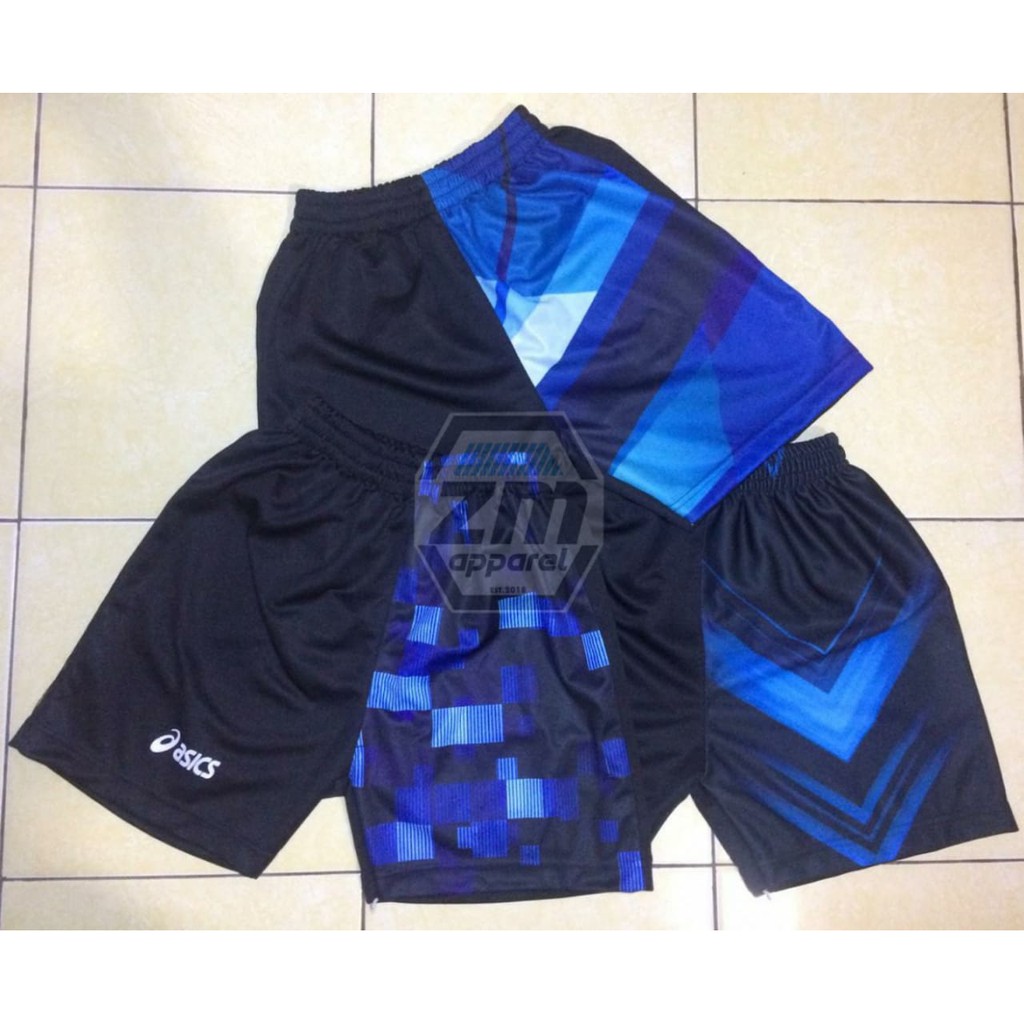 CELANA PENDEK VOLLY/ CELANA LATIHAN ASICS
