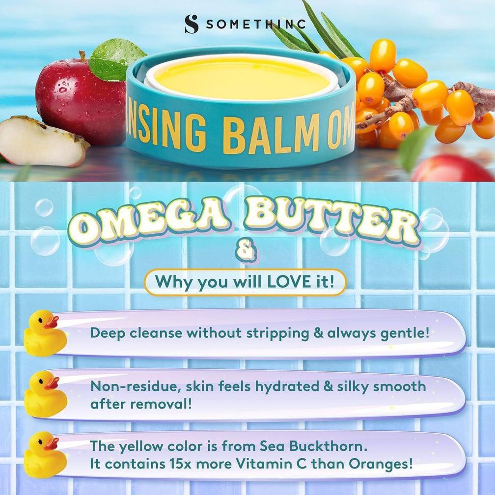 Somethinc Omega Butter Deep Clenasing Balm- 40gr 5g