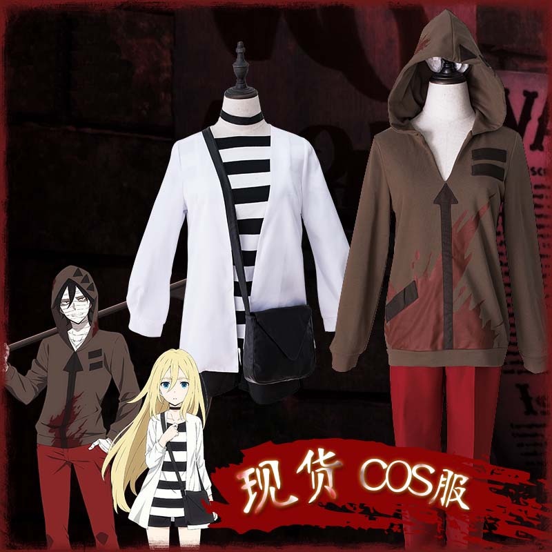 PREORDER Anime Game Angels of Death Cosplay Rachel Gardner Ray Isaac Foster Halloween Cos Man Woman 