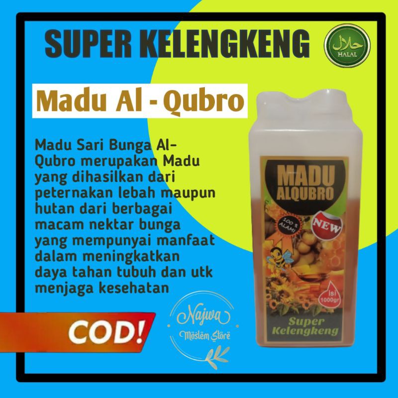 

Madu Super Kelengkeng Al-Qubro 1000gr