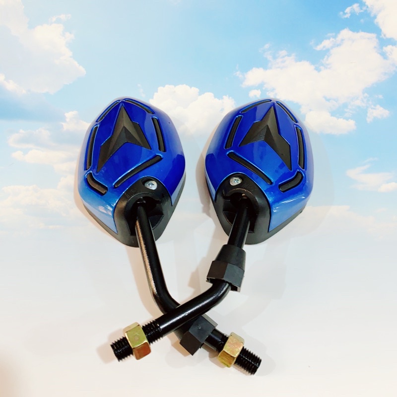 SPION KACA SPION MOTIF WARNA BEAT/VARIO/SUPRA X 125/JUPITER MX KING/MIO/AEROX/XEON/XRIDE/VEGA R NEW-HONDA-BIRU