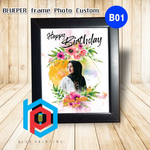Kado foto cetak dan bingkai  Desain foto ilustarsi, foto mozaik, siluet, foto kolase keren