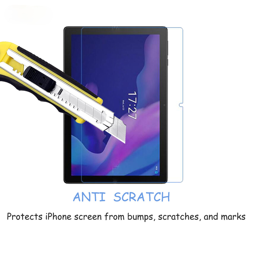 Pelindung Layar Tempered Glass Hd Bening Anti Air / Gores / Shock Untuk Tablet Alcatel 1t / 10 2020