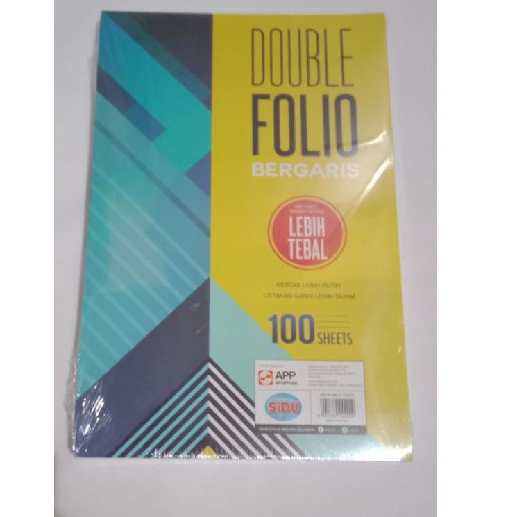 

Ready Stok JWW7G DOUBLE POLIO BERGARIS 100SHEETS 40 Grosir