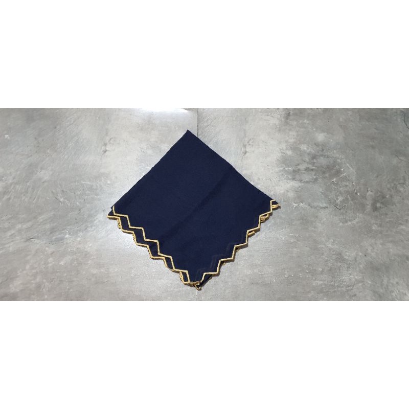 Preloved Prism Scarf Rumah Ayu X Jeffry Tan -Navy