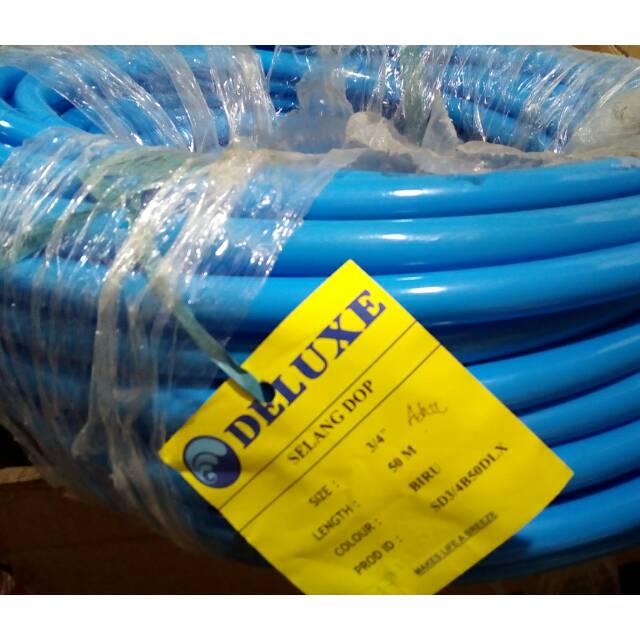 Selang Dop 3/4 &quot; 50M / SELANG AIR WARNA/SELANG LENTUR/SELANG ARI CUCI MOTOR/SELANG AIR TAMAN