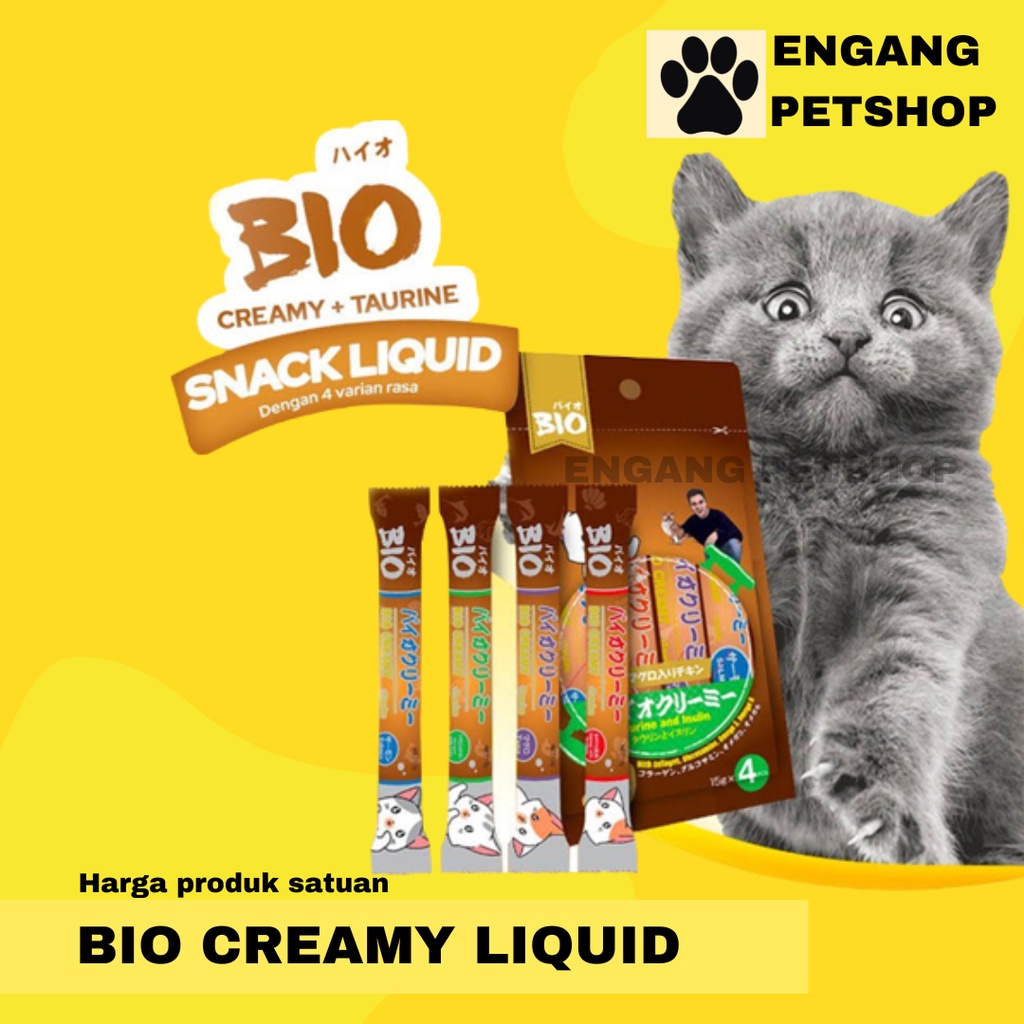 Bio Creamy Snack Kucing