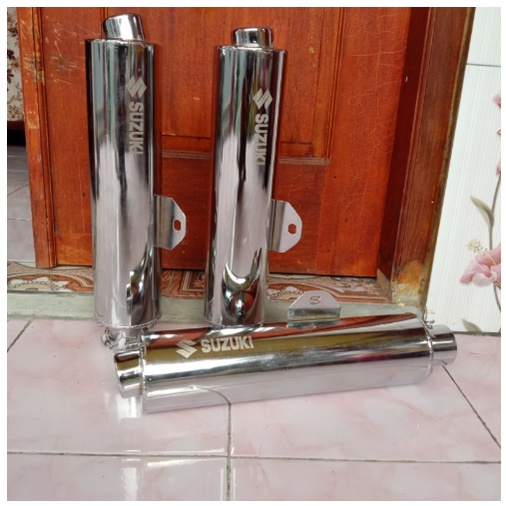 Silincer SLENCER Knalpot Suzuki Satria Fu ORIGINAL BAHAN TEBAL STANDAR GP