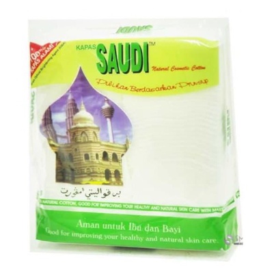 Kapas Muka/Facial Cotton Saudi Choice 35 Gram