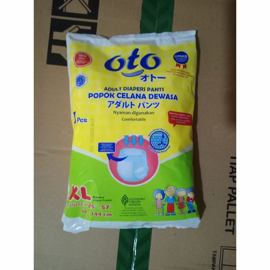 Oto Adult Diapers Celana M1/L1/XL1 Renceng