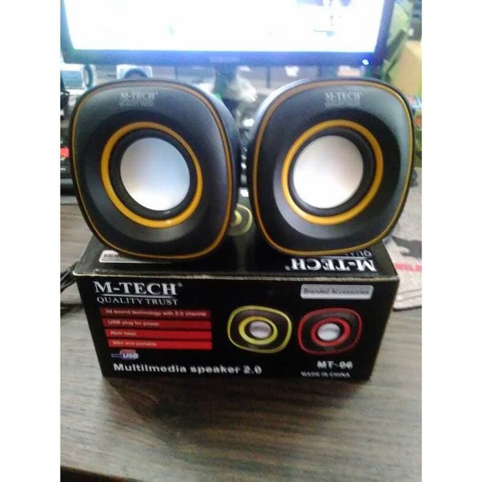 Speaker 2.0 usb m-tech 06-multimedia speaker M-tech 06