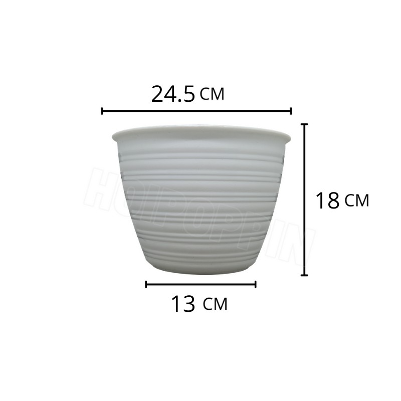 HPP - POT TAWON 24  - TAWON 24 - POT TAWON PUTIH - POT TANAMAN - POT HIAS - POT TAMAN - POT