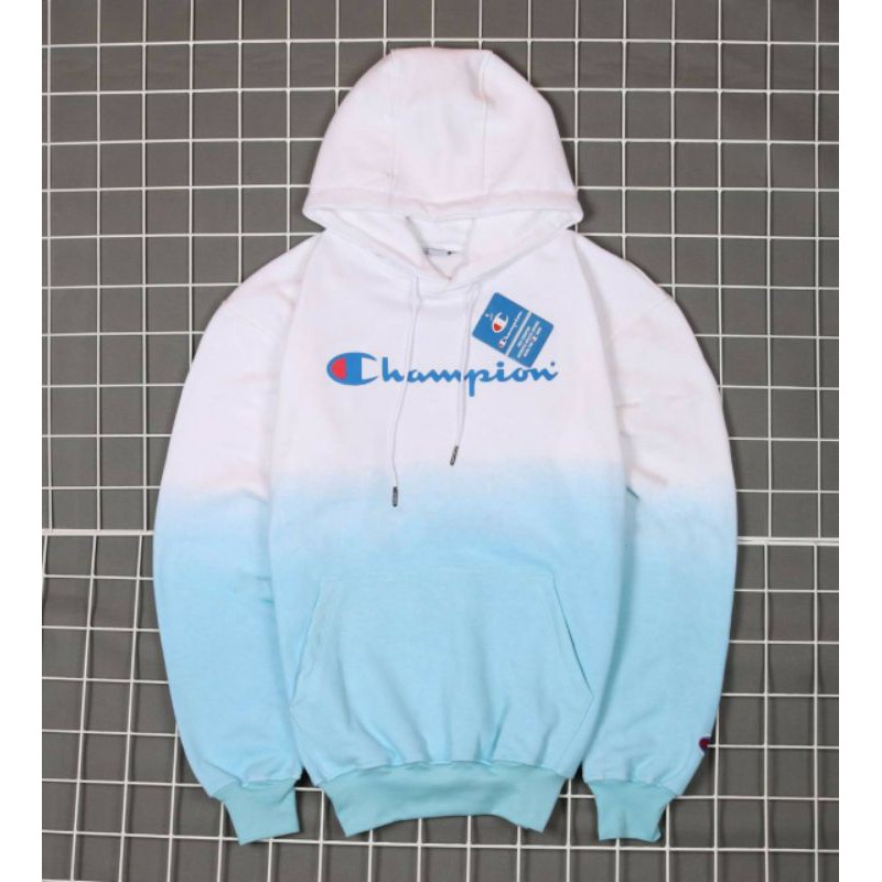 Jaket champion gradasi collor / jaket hoodie champion tie dye import