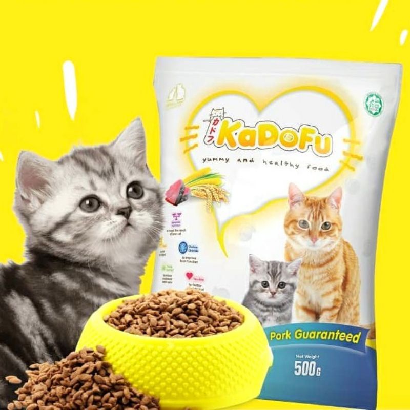 Kadofu 400gr FRESHPACK - Makanan Kucing Kitten &amp; Dewasa