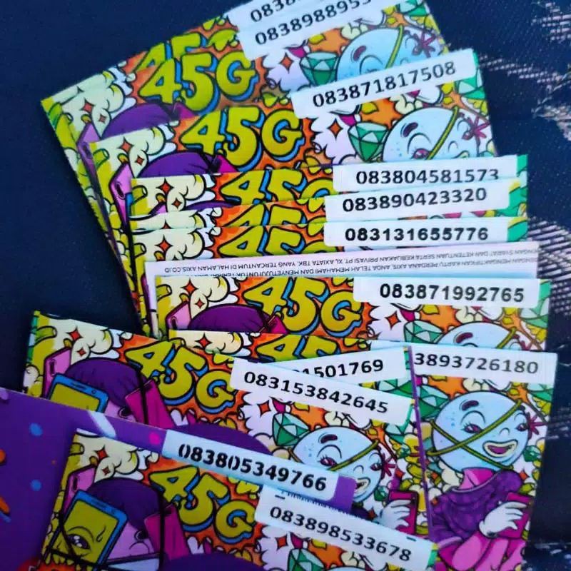 perdana AXIS ACAK AKTIF REGISTRASI siap pakai