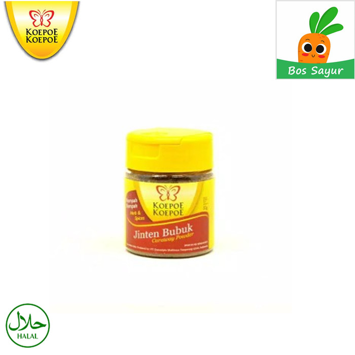 

Jinten Bubuk (Koepoe-Koepoe)- 32 gr- Bos Sayur
