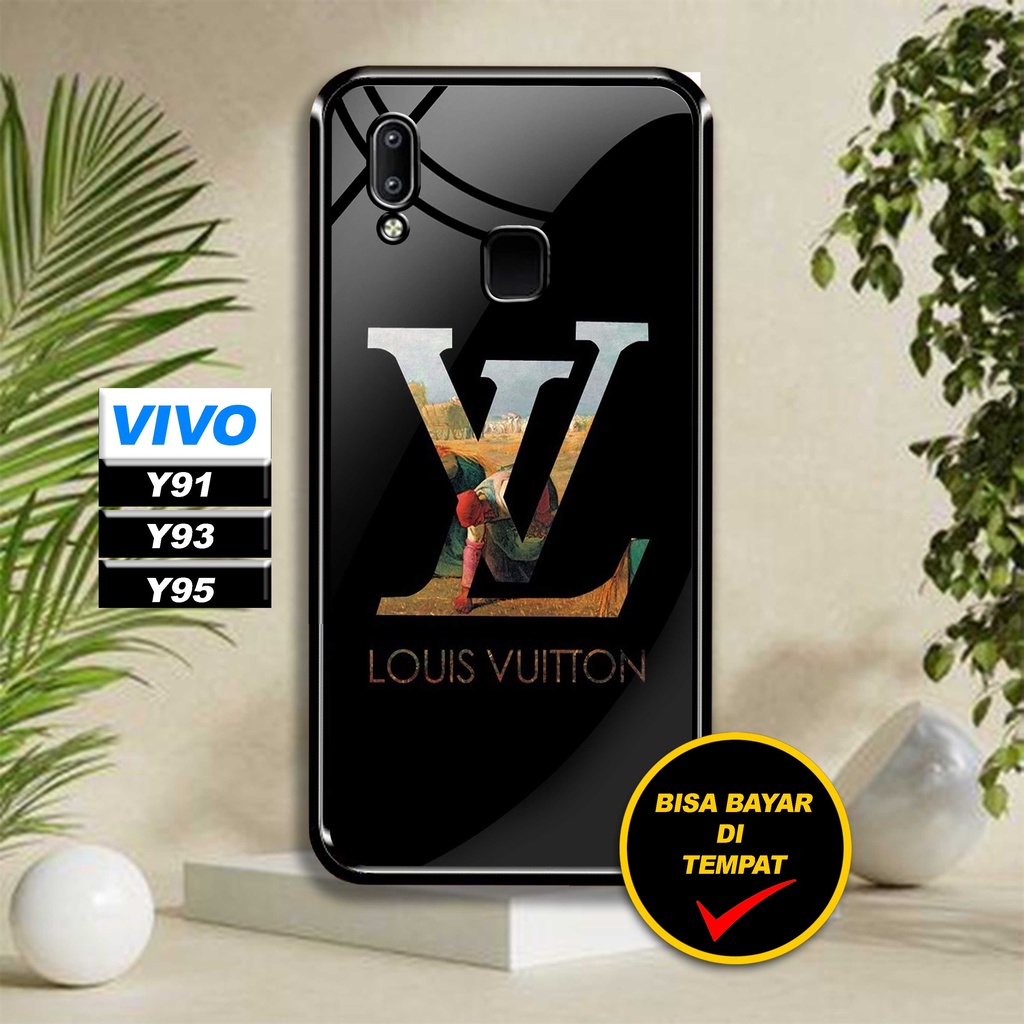 SRC Case Hardcase Vivo Y91 Y93 Y95 motif Branded Glossy 2D Terbaru Casing Sarung Hp Softcase Aero Ca