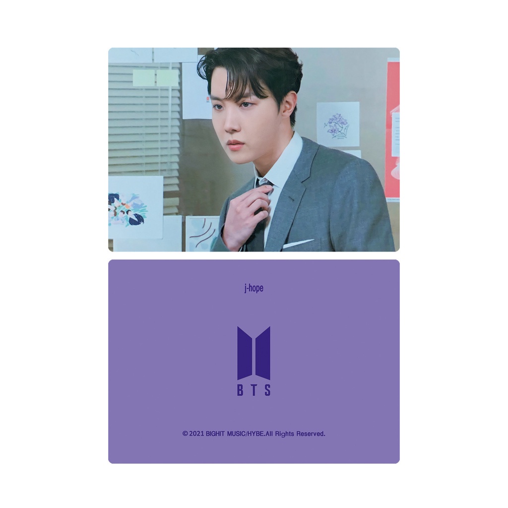 7pcs / set Kotak Kpop BTS Bangtan Boys MERCH #5 Kartu Foto Untuk Tentara