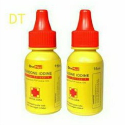 Povidone iodine / Antiseptik / Obat merah 15ml / 30ml / 60ml