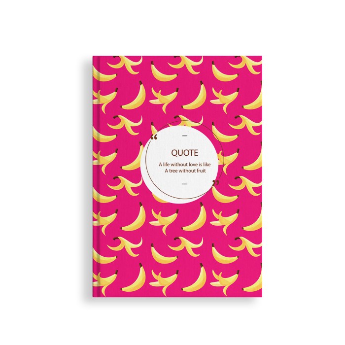 

[RESTOCK] Notebook #FRUIT Quote/ Custom Notebook/ Planner Dotted/ Grid/ Journal - Polos