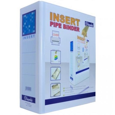 

Office & Stationery | Document Organizer | Pipe Binder Bambi 1178M (A4 , 80 Mm / Mica Overlay) | Best Seller
