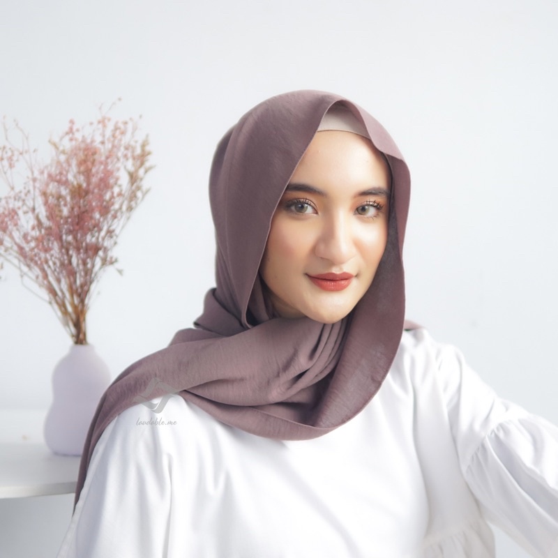 Hijab muslimah pashmina airflow casual