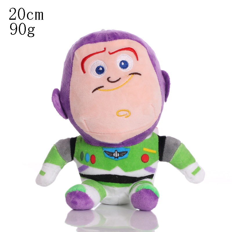 Mainan Boneka Stuffed Plush Disney Woody Buzz Lightyear Jessie 15-25CM Untuk Hadiah Ulang Tahun Anak