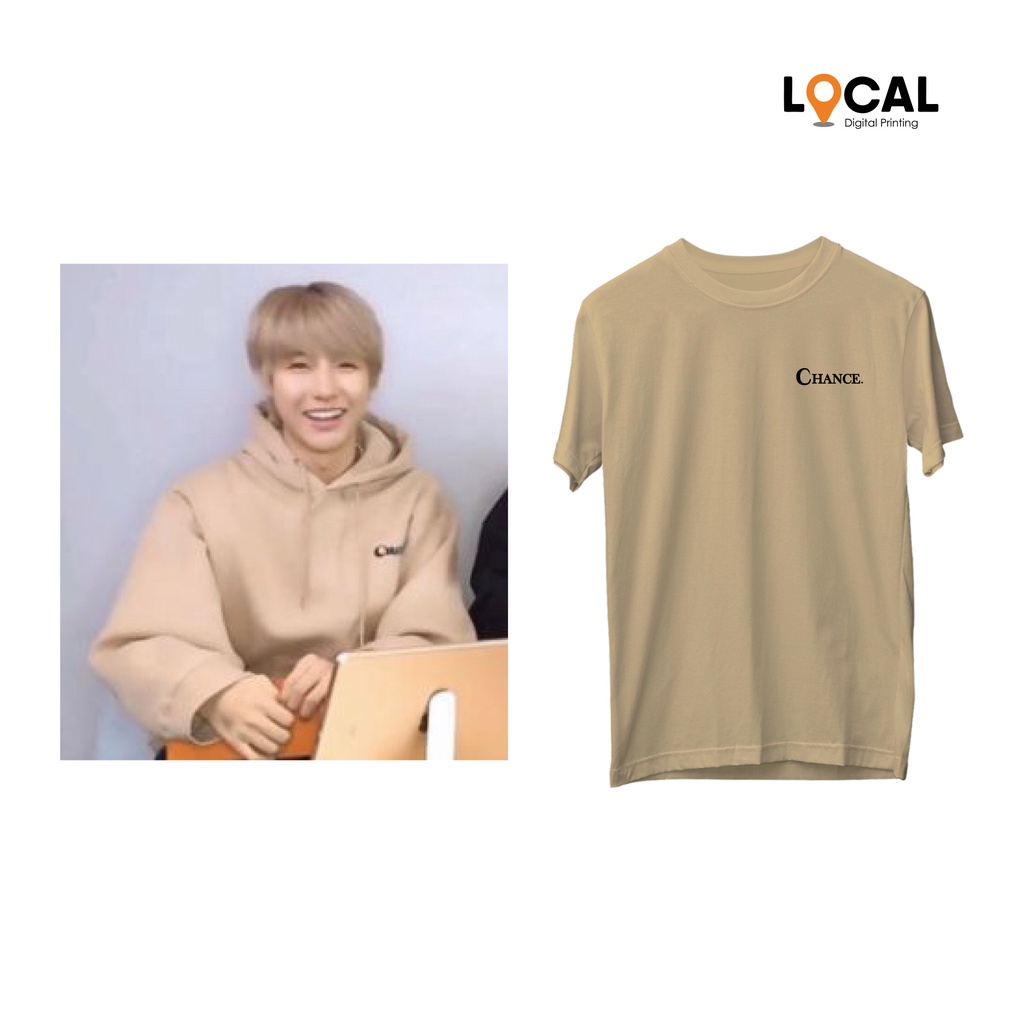 Kaos Design KPOP Chance Custom Sablon Logo Print DTF - Local Print