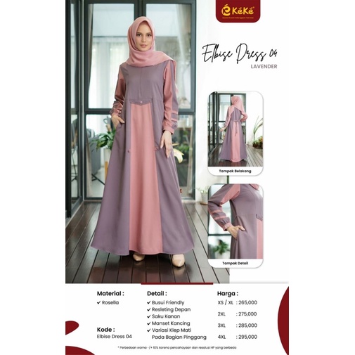 Gamis Keke Elbise Dress 04